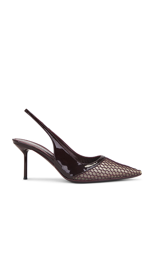 Paris Texas Lidia 70 Slingback in Wine. Size 37. Also in 38, 40.