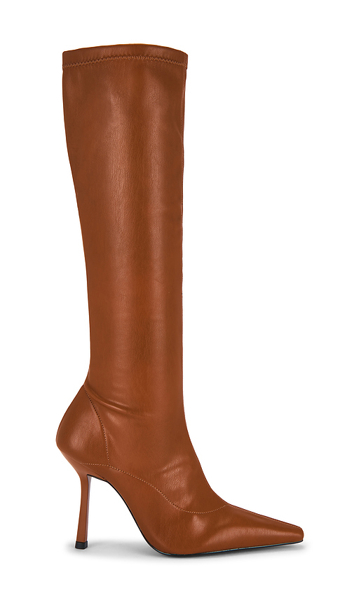 RAYE Alexandra Knee High Boot in Brown. Size 7. Also in 8.