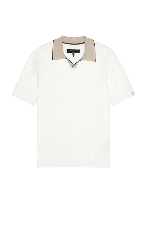 Sanford Johnny Collar Polo en . Taille S. Also en M, L - Rag & Bone - Modalova