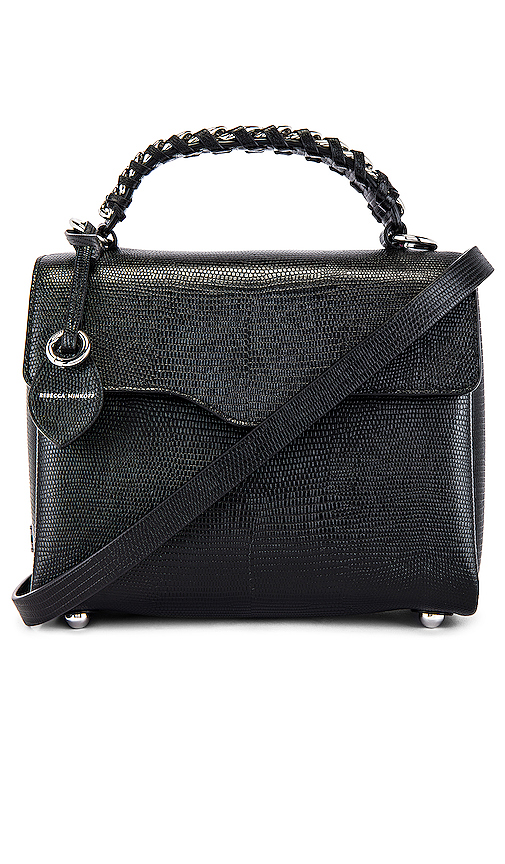 rebecca minkoff black satchel