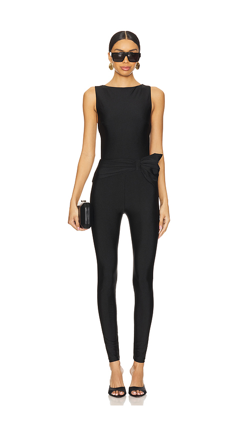 Ronny Kobo x REVOLVE Charlie Catsuit in Black. Size L. Also in M, XL.
