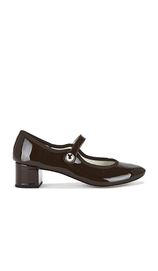 Repetto Fabienne Mary Janes in Chocolate. Size 39. Also in 38.
