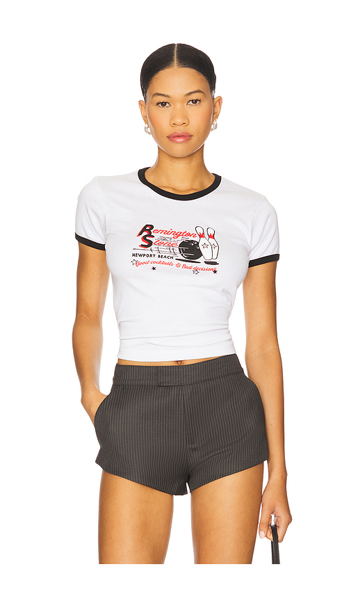 Bowling Baby Tee in . Size M. Also in S, XS - Remington Stone - Modalova