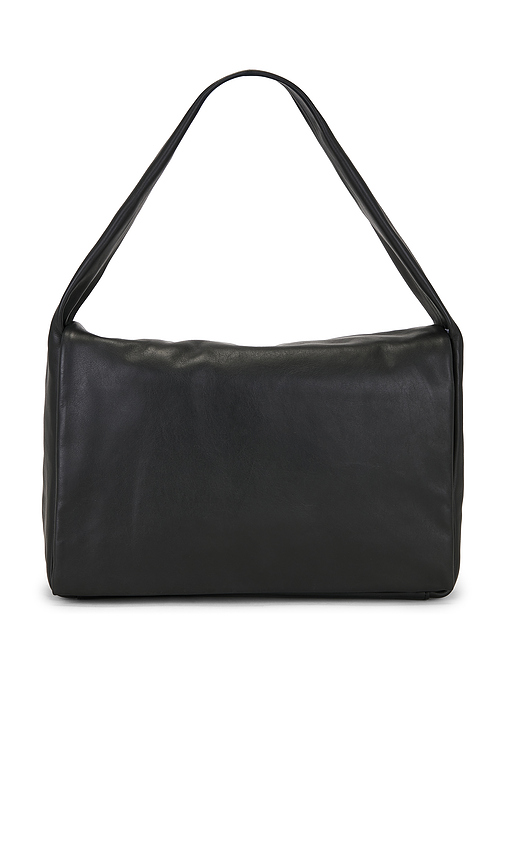 St. Agni Soft Everyday Satchel in Black.