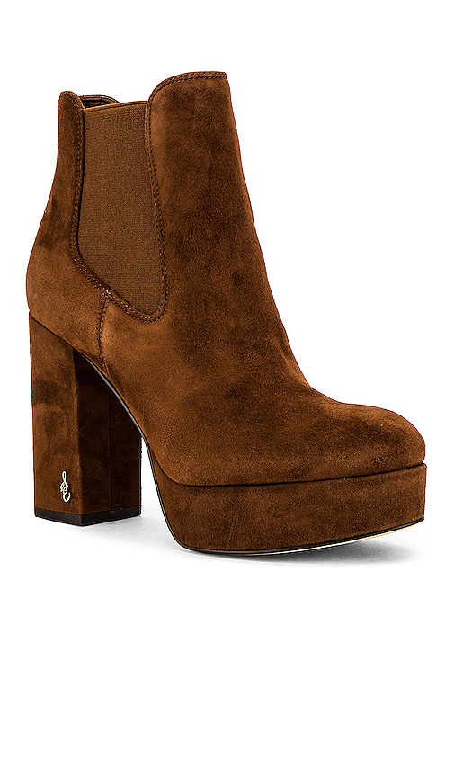 Sam Edelman Abella Bootie in Brown