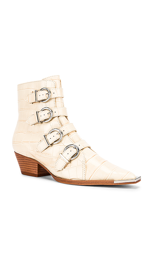 Schutz Lisbay Bootie in Cream