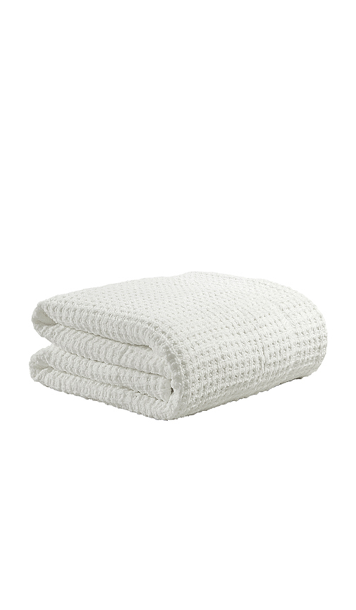Sunday Citizen King/Cal King Snug Waffle Comforter in White.