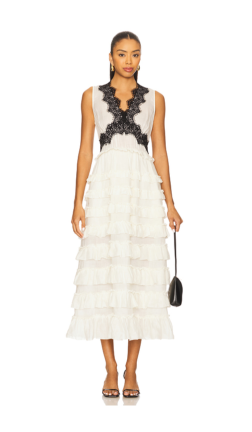 ROBE MI-LONGUE ANISE en . Taille 0. Also en 00, 10, 12, 6, 8 - Sea - Modalova