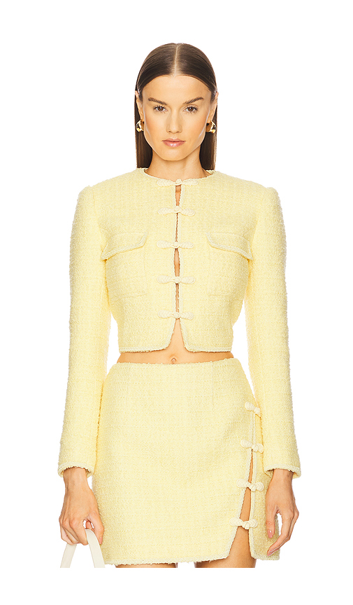 Abbie Tweed Jacket in . Size 0. Also in 00, 12, 4, 6, 8 - SAU LEE - Modalova
