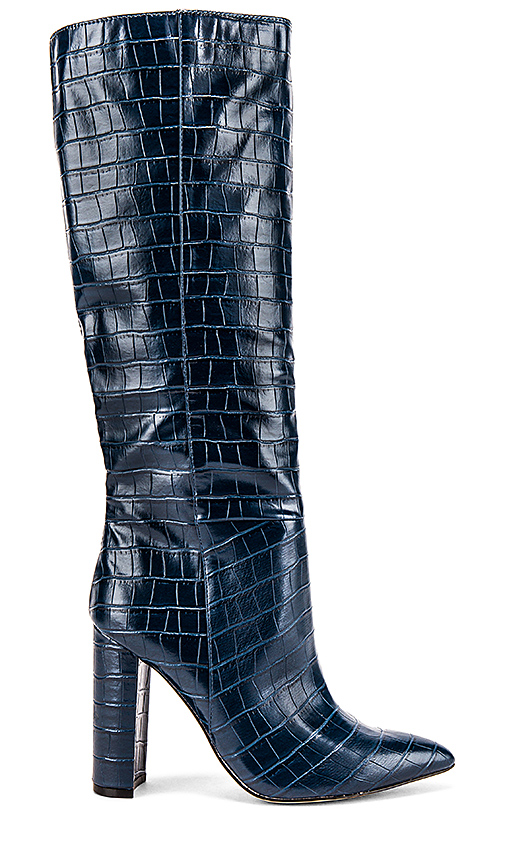 steve madden blue suede boots