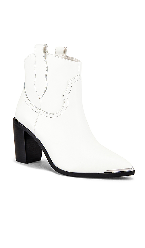 Steve Madden Zora Ankle Boot in White