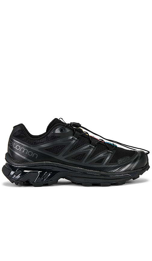 Salomon XT-6 in Black. Size 12. Also in Mens 10.5 / Womens 11.5, Mens 11 / Womens 12, Mens 11.5 / Womens 12.5, Mens 12 / Womens 13, Mens 12.5 / Womens