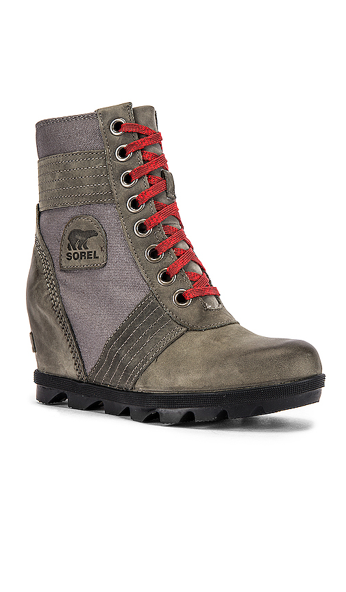 Sorel Lexie Wedge Bootie in Gray