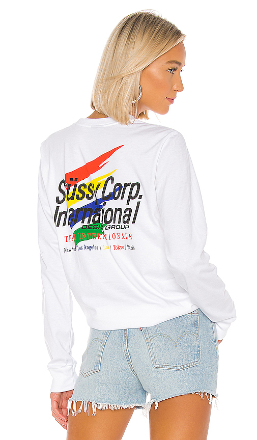 Click to view more detailed imagery on our partner's website Stussy Int. Corp. Tee In White.