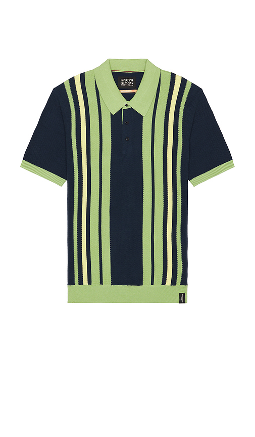 Structured Polo en . Taille L. Also en M, S - Scotch & Soda - Modalova