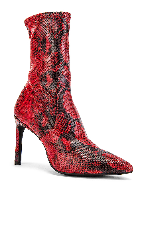 Stuart Weitzman Wren Bootie in Red