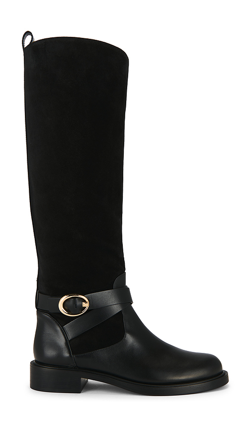 Stuart Weitzman Benni Riding Boot in Black. Size 8.5. Also in 6, 7, 7.5, 8, 9.