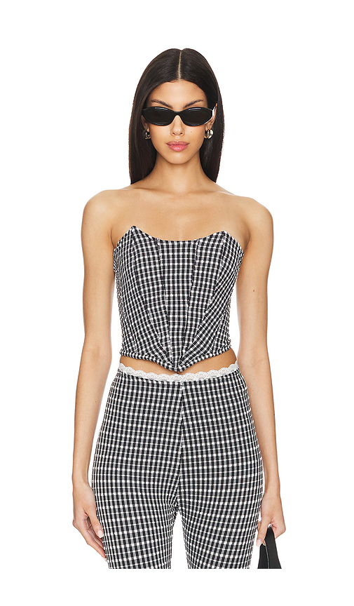 Somebodee Gina Corset in Black & White. Size S. Also in XS.