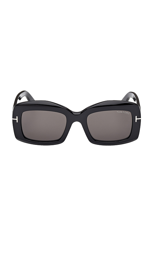TOM FORD Venetia Sunglasses in Black.