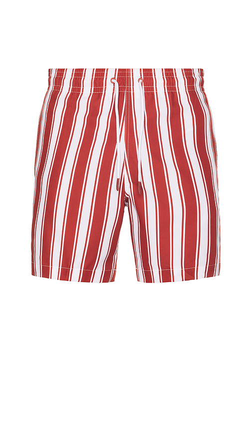 Trunks Surf & Swim Co. Sano 6.5 Swim Short in Red. Size M. Also in L.