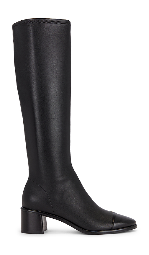 Tory Burch Cap Toe Knee High Boot in Black. Size 6.5. Also in 7, 7.5.