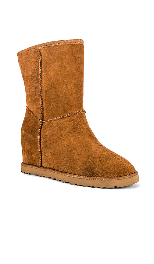 UGG Classic Femme Short Boot in Brown