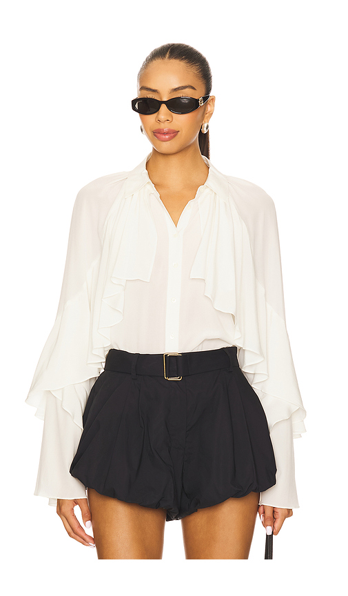 Demaris Blouse in . Size 0. Also in 2 - Veronica Beard - Modalova