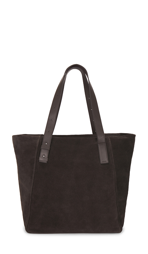 Vince Suede Weekend Bag in Brown.