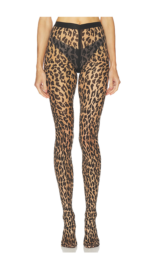 Wolford Leo Tights in Brown. Size M. Also in S, XS.