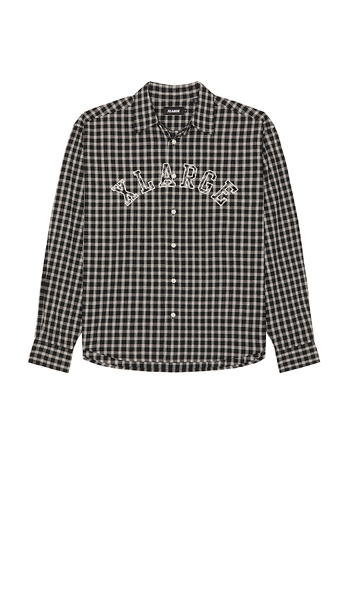 Patch Logo Plaid Shirt en . Taille L. Also en M, S - XLARGE - Modalova
