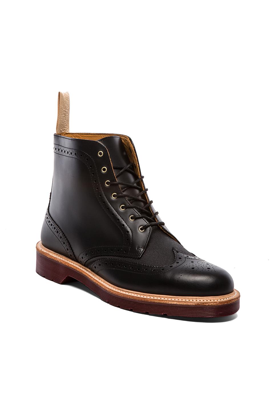 Dr. Martens Bentley Brogue Boot in Black | REVOLVE