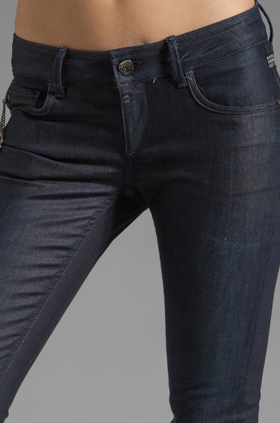 G-Star Midge Rover Skinny in Mallet 3D Raw