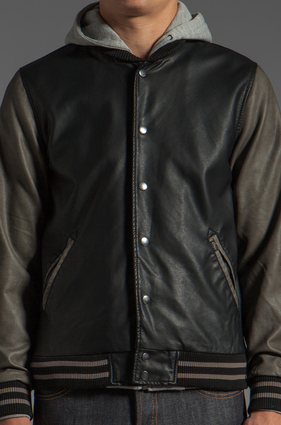 Obey Jealous Lover Dark Red Bomber Jacket at Zumiez : PDP