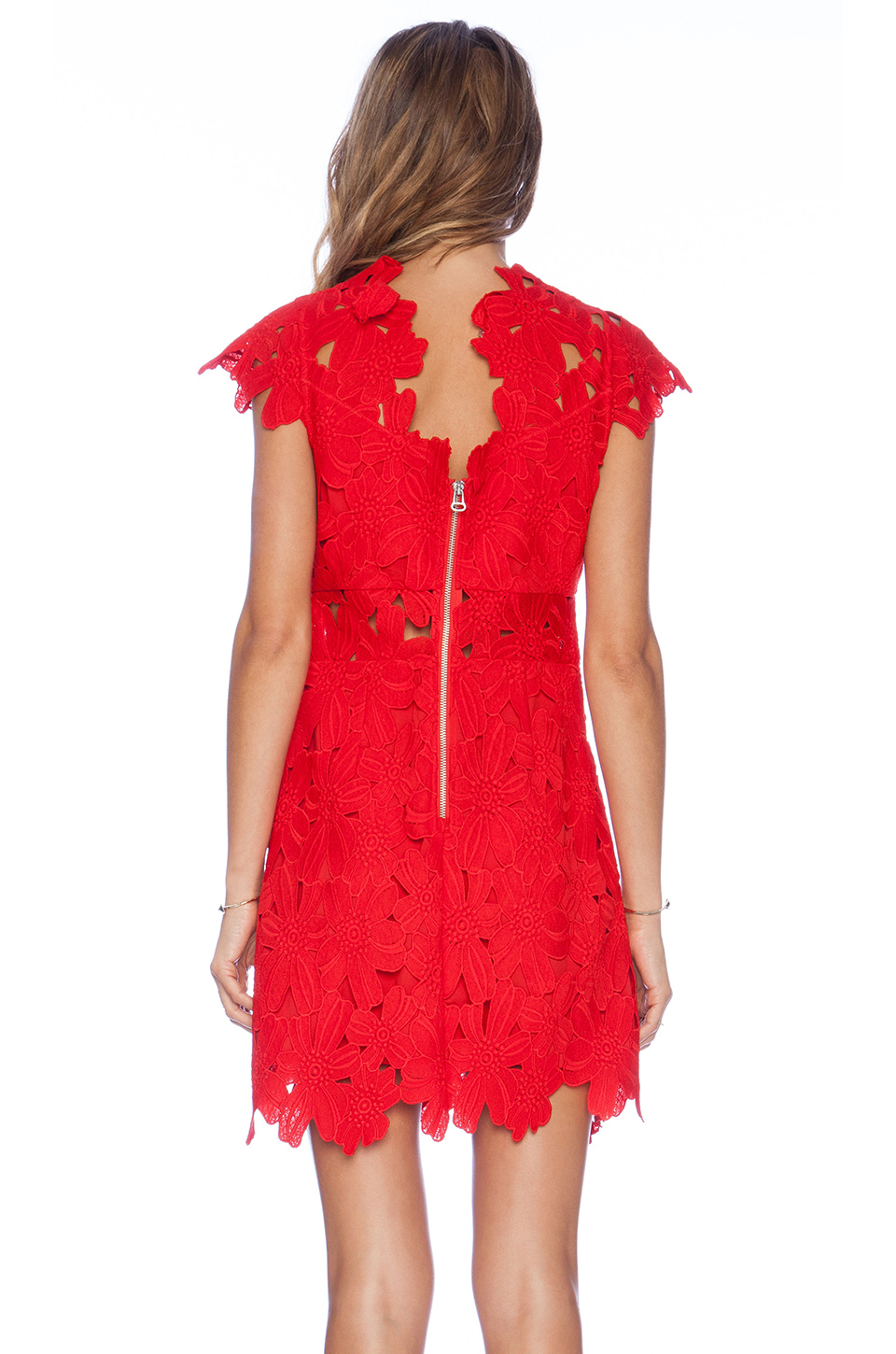 SAYLOR x REVOLVE Piper Dress in Bright Red