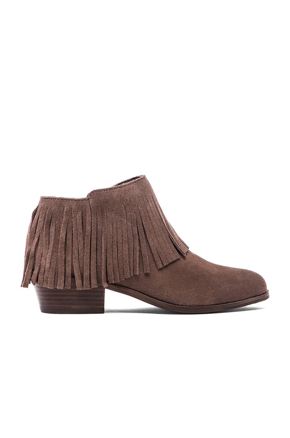 Steve Madden Patzee Bootie in Taupe Suede | REVOLVE