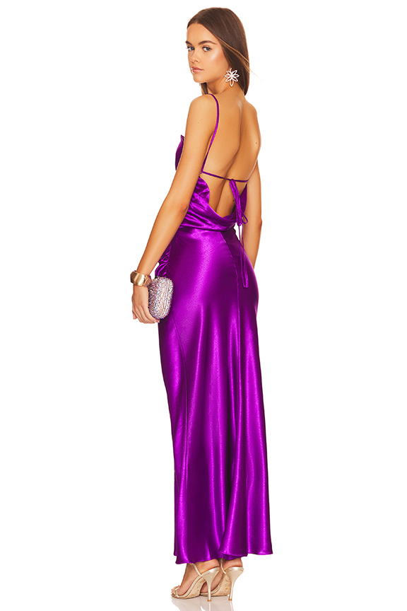 Shop Superdown Lanthea Maxi Dress In Purple