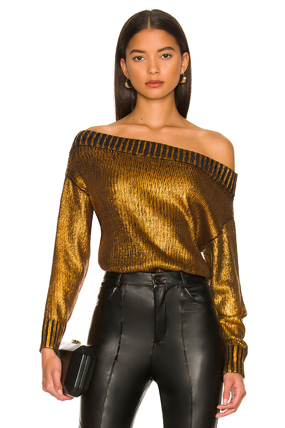Superdown Marla Sweater In Copper